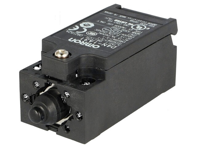Eindschakelaar; pin Ø6mm; NO + NC; 10A; max.240VAC; max.250VDC Eindschakelaar; pin Ø6mm; NO + NC; 10A; max.240VAC; max.250VDC